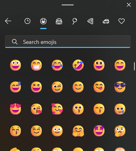 Emoji Keyboard In Windows